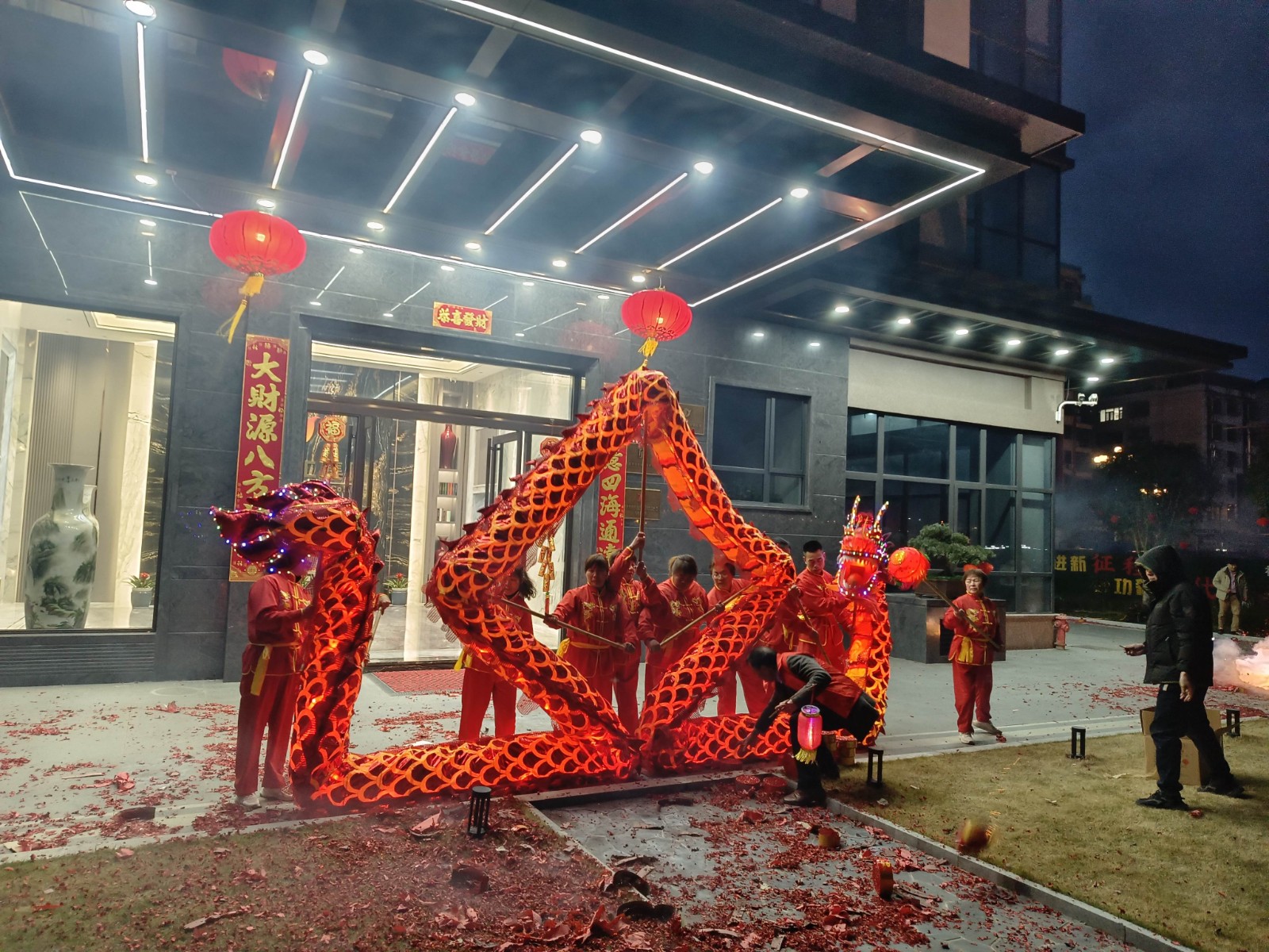 蛇舞新春，龍騰瑞氣